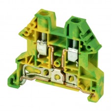 4mm Din Rail Mount Earth Through Terminal DINDK4N-PE